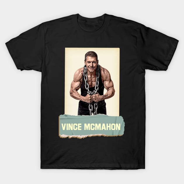 Vince McMahon T-Shirt by Balance Apparel
